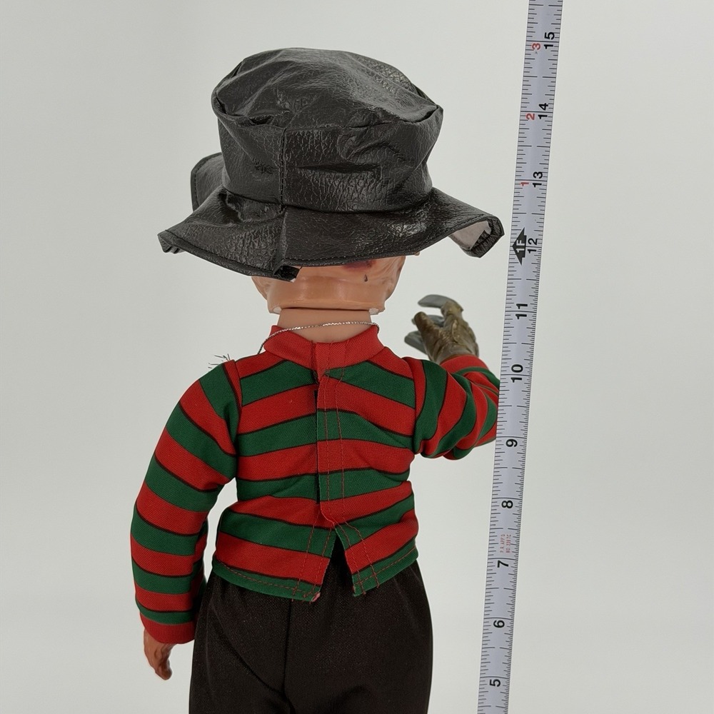 Freddy Krueger Nightmare On Elm Street Doll 14" Mexican Bootleg KO Horror Lights - Picture 7 of 8